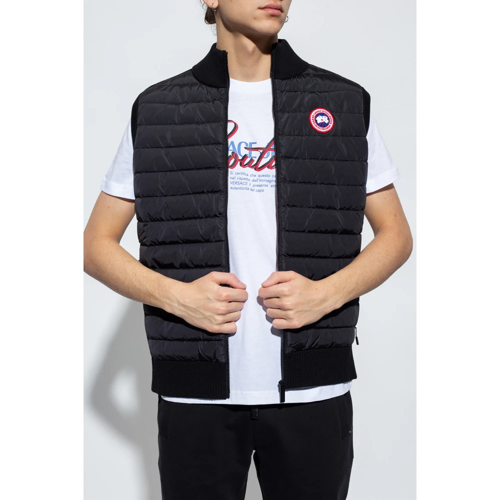 Canada Goose Gewatteerd vest Black Heren