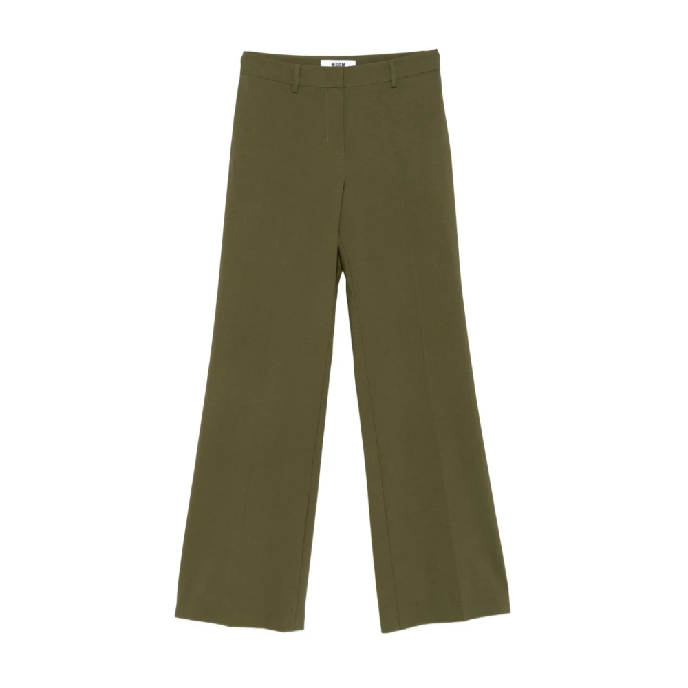 Trousers > Straight Trousers - - Msgm - Modalova
