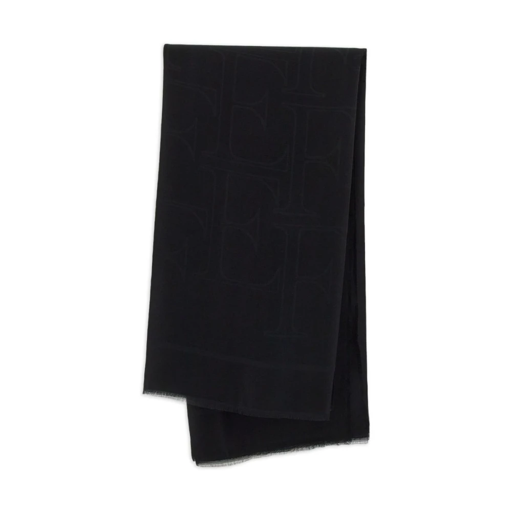 Elisabetta Franchi Brooches - Female - Scarves - Black - One Size - Accessories