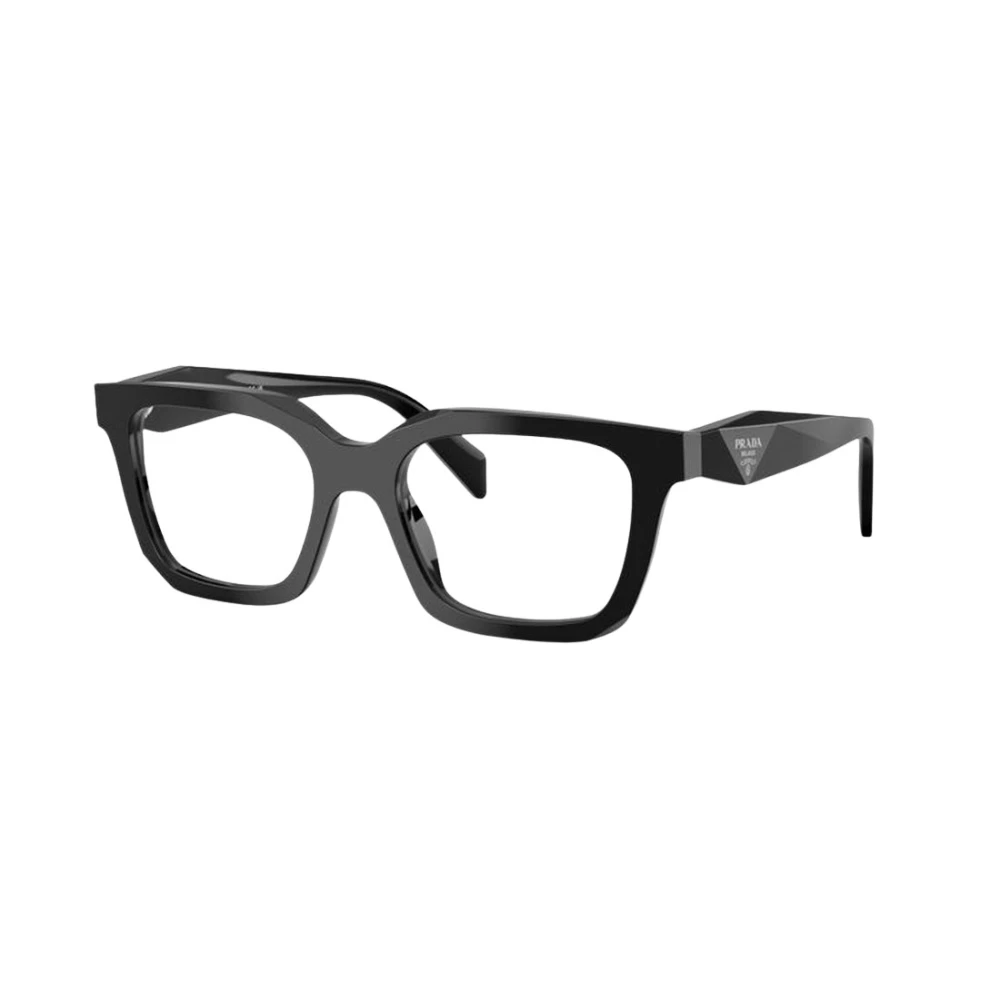 Prada Women's Black Glasses, 52 Mm, Pr C08v Optical Frame
