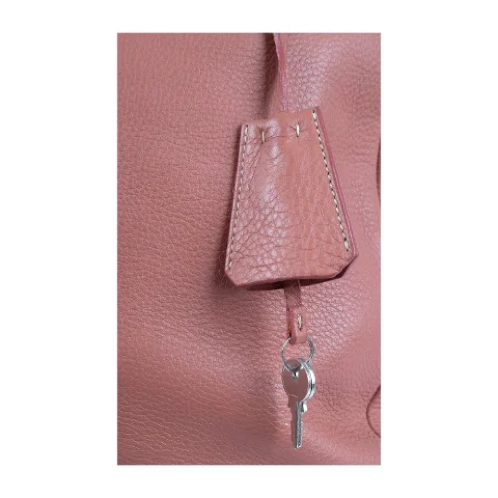 Prada Vintage Pre-owned Leather prada-bags Pink Dames