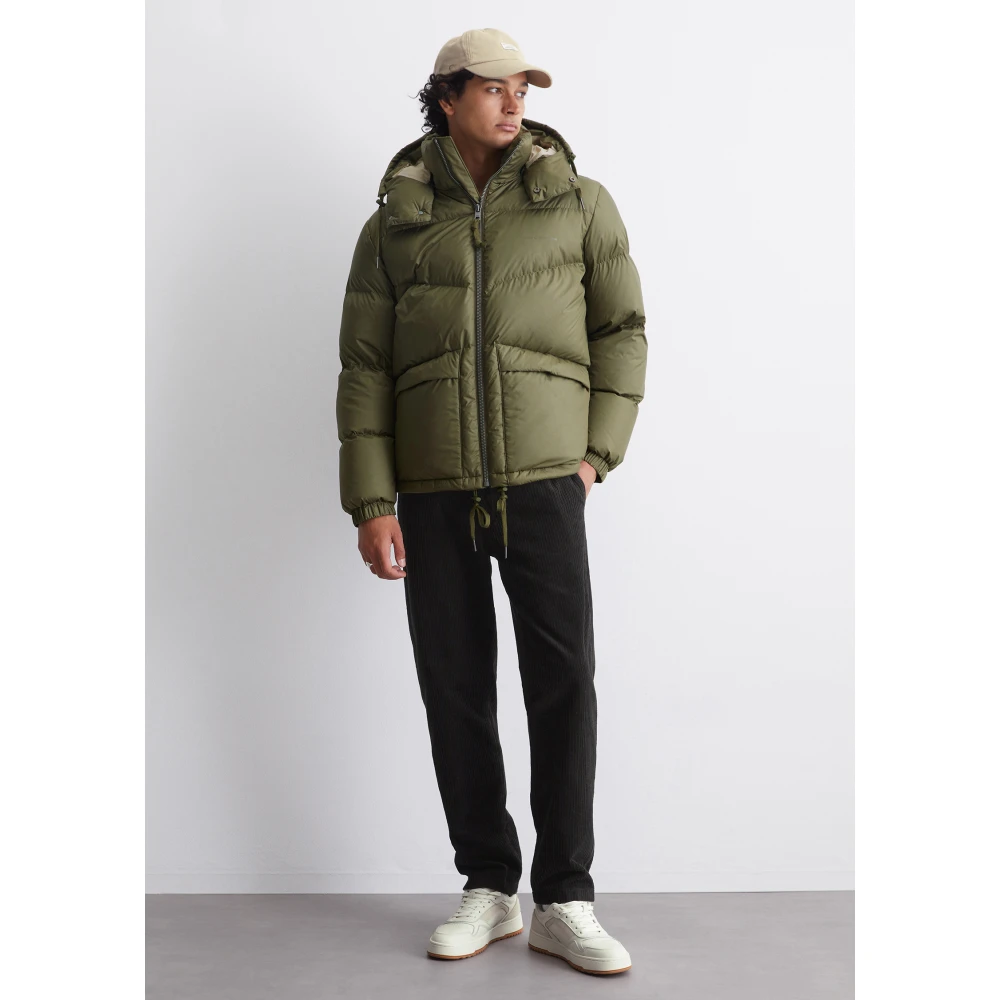 Marc O'Polo Reguliere puffer donsjas Black Heren