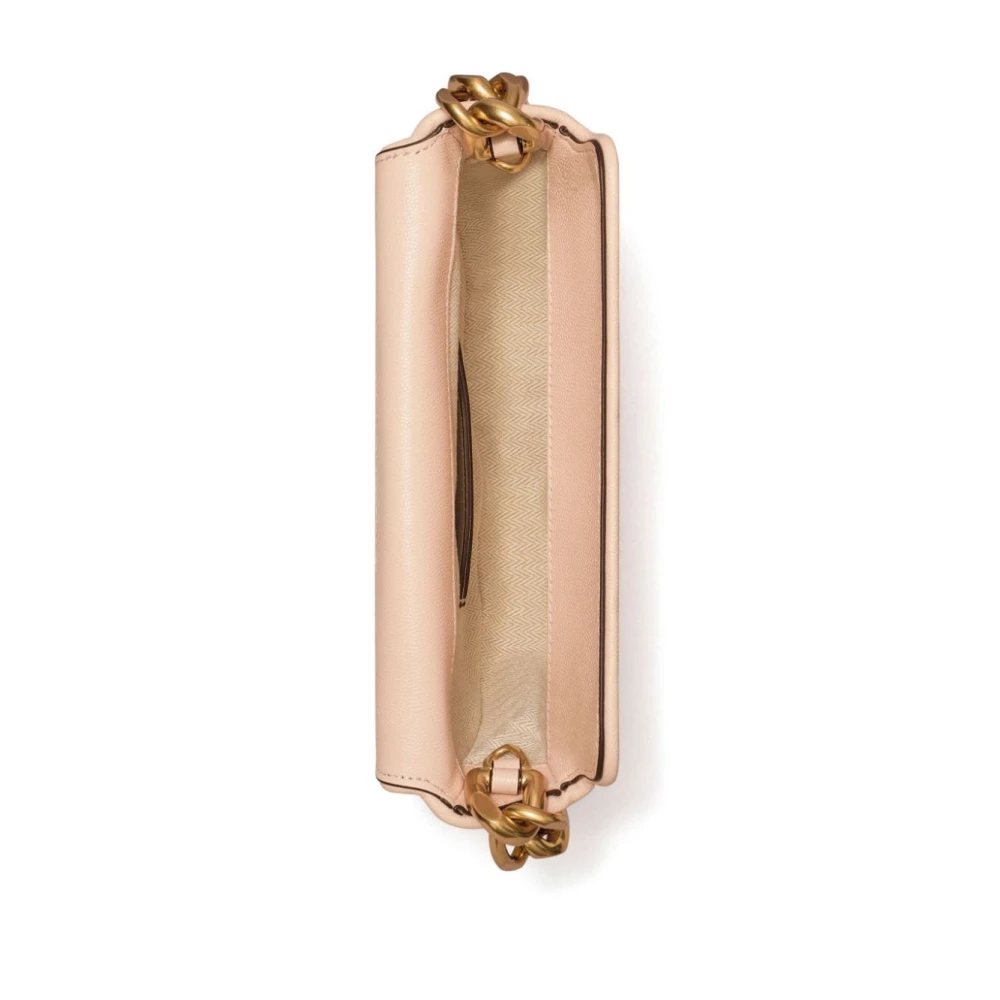 TORY BURCH Roze Leren Diamantpatroon Schoudertas Pink Dames