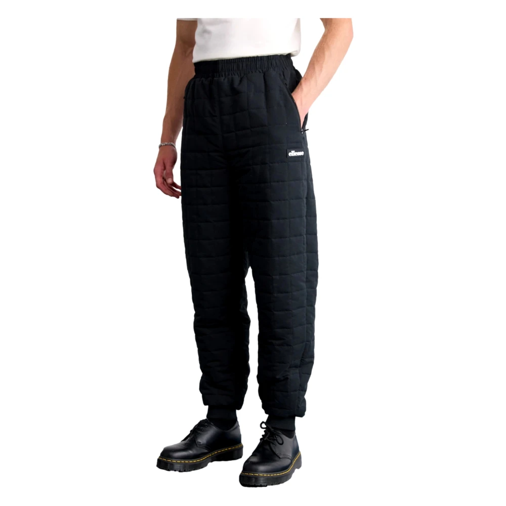 Ellesse Zwarte trackpant t-shirt Black Heren