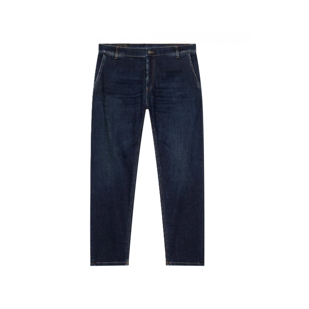 Dondup Katoenen Casual Broek Blue Heren