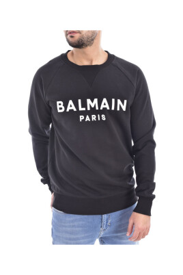 sweatshirt-en-coton-noir-avec-logo