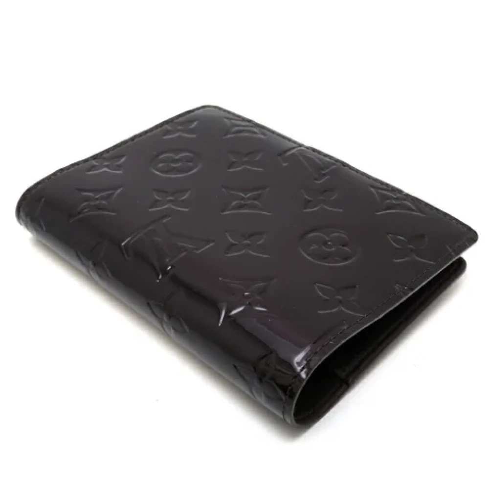 Louis Vuitton Vintage Pre-owned Leather home-office Black Dames