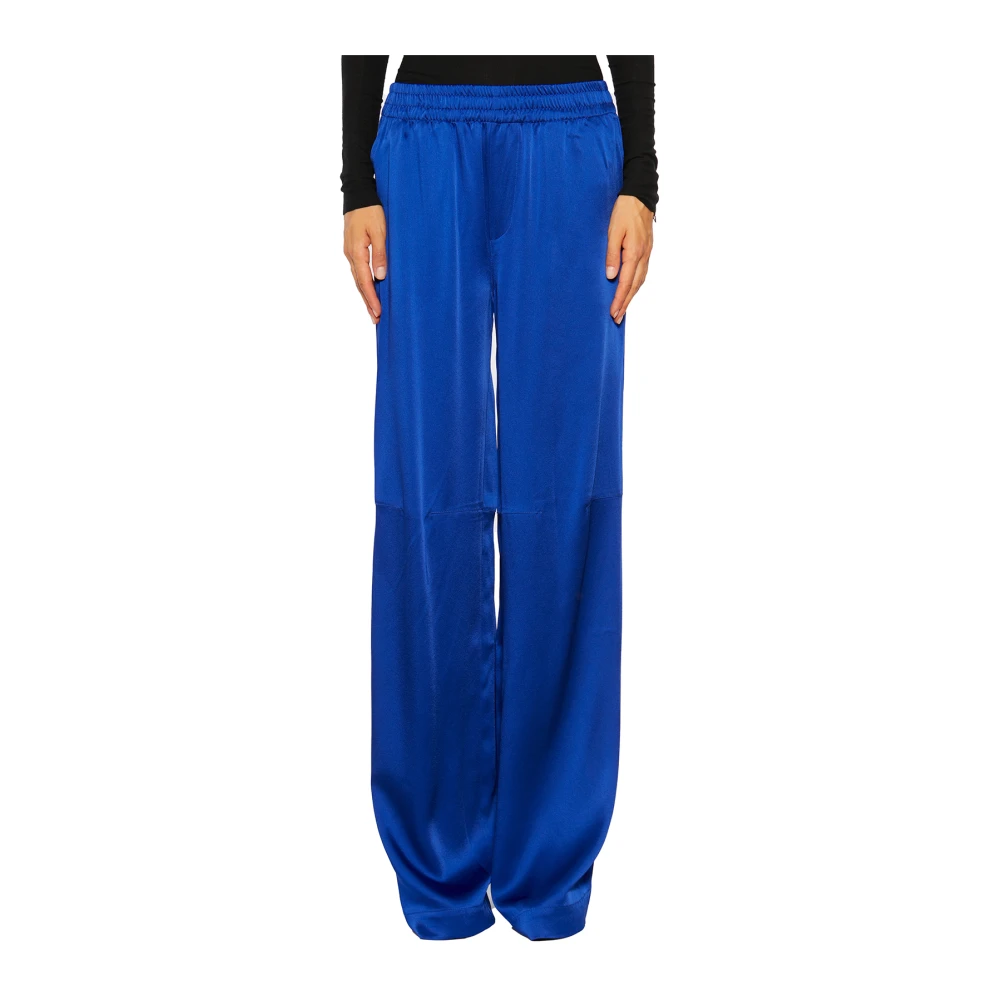 Andrea Ya aqov Wijde Palazzo Broek Blue Dames