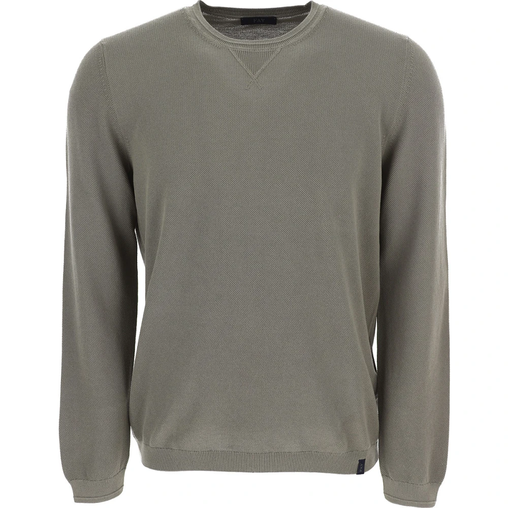 Knitwear > Round-neck Knitwear - - Fay - Modalova