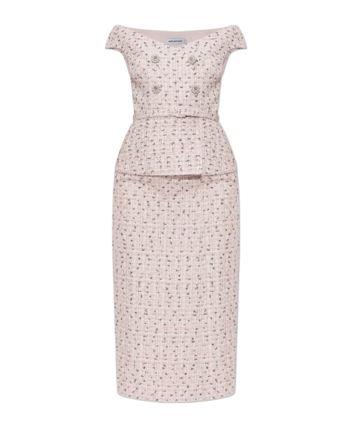 tweed-jurk-met-lurex-draad