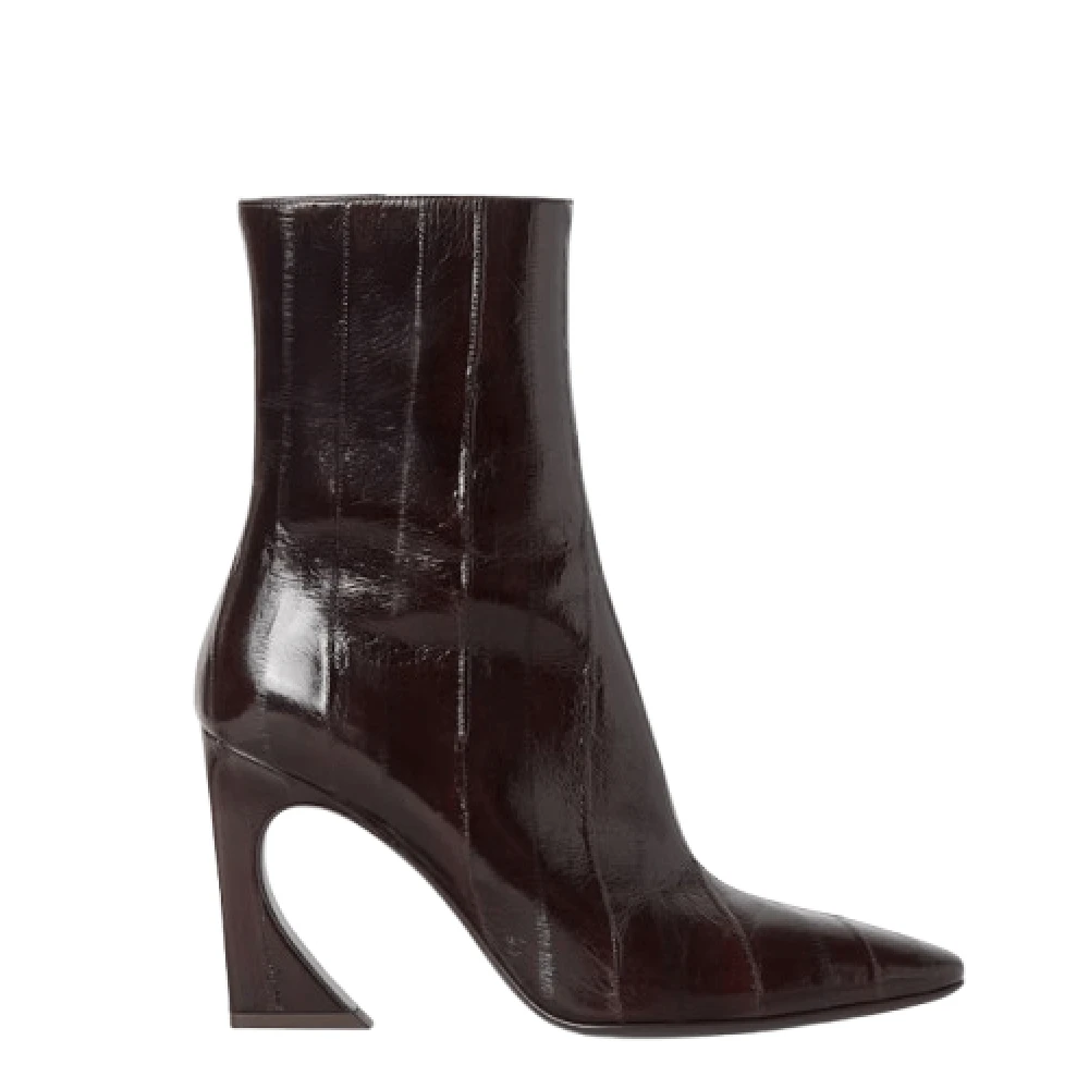 Fendi Damen Braun Arco Ankle Boots