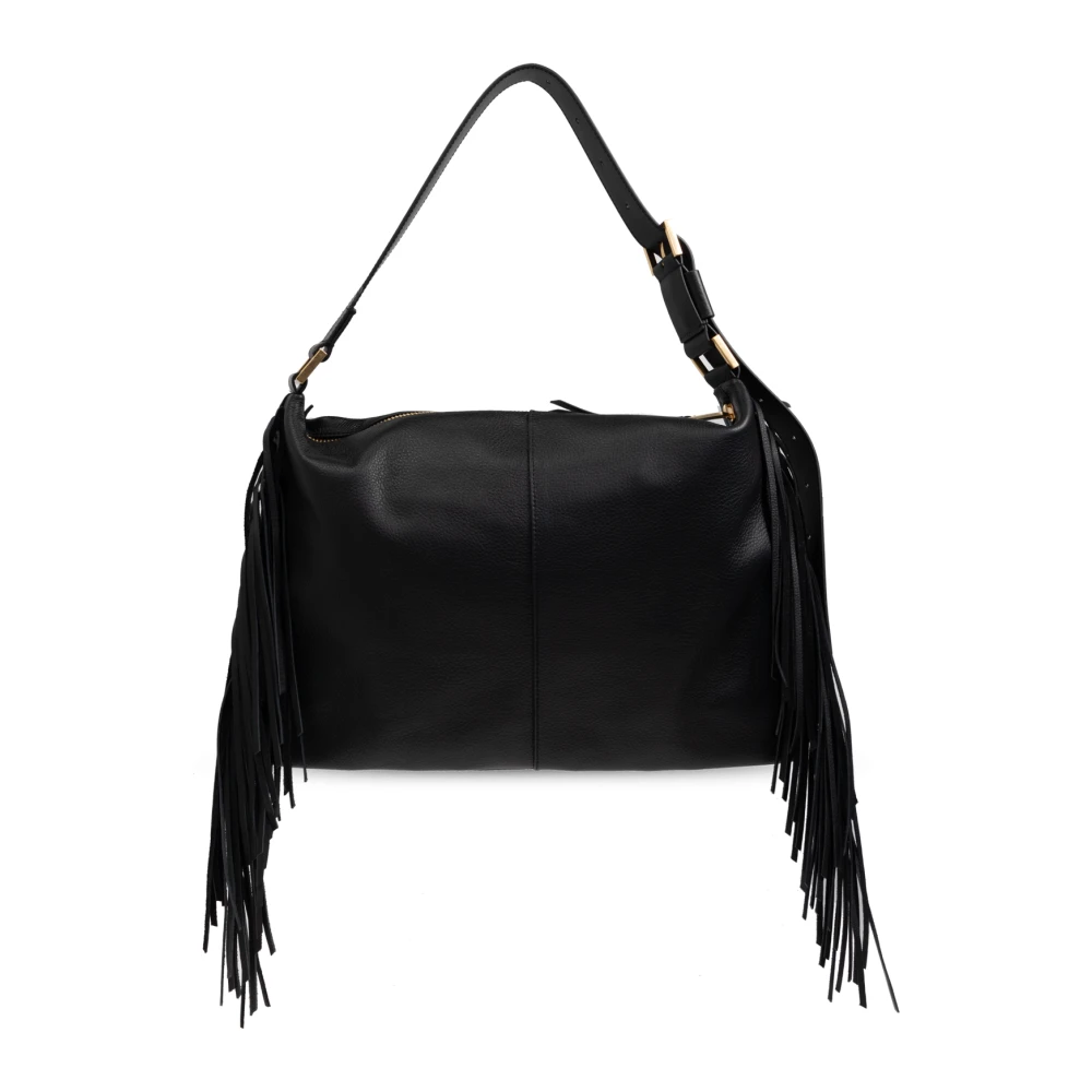 AllSaints Schoudertas Edbury Black Dames
