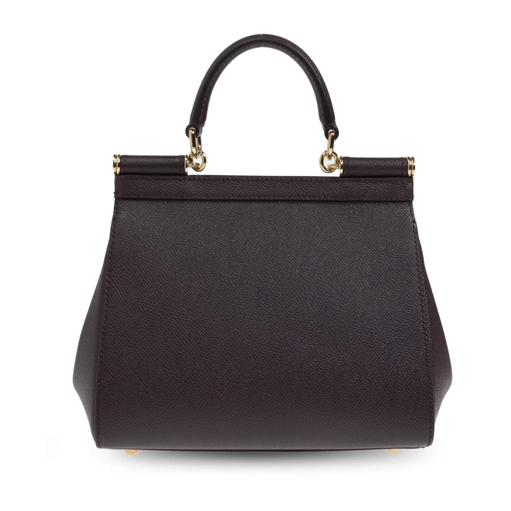 Dolce & Gabbana Handtas Sicily Medium Red Dames