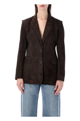 Suede Blazer