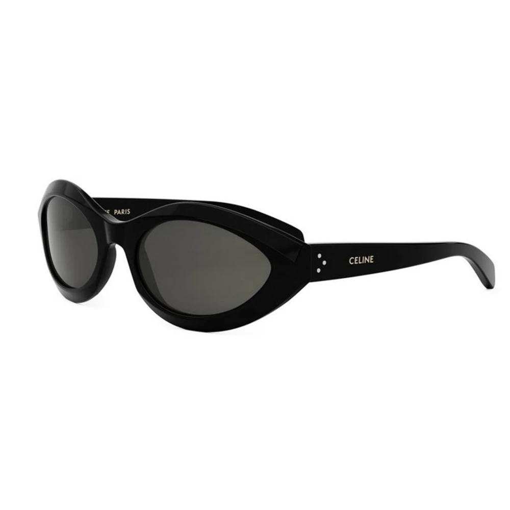 Celine Unisex Black Sunglasses, 59 Mm, Authentic 3 Dots Glasses
