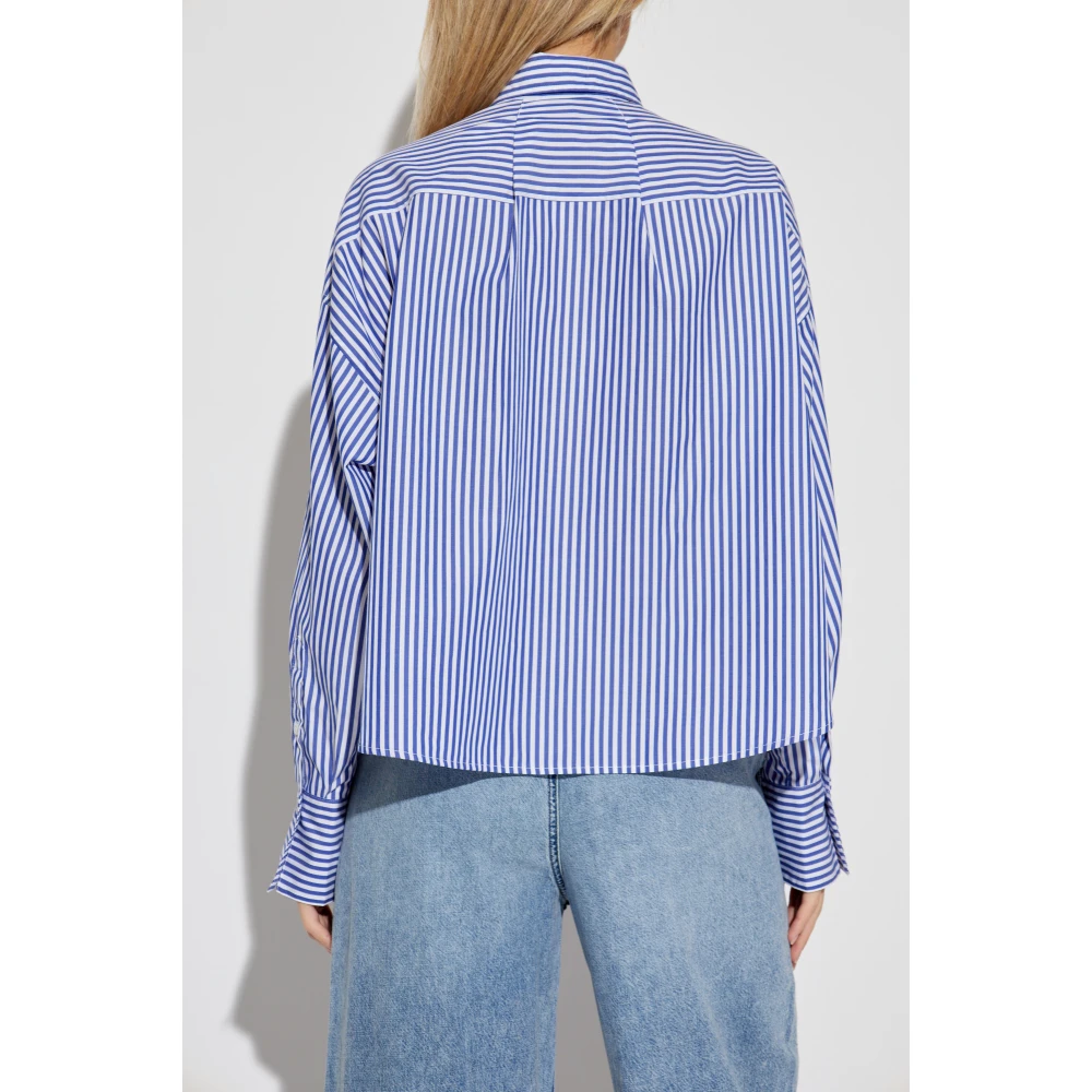 Rag & Bone Shirt Martha Blue Dames