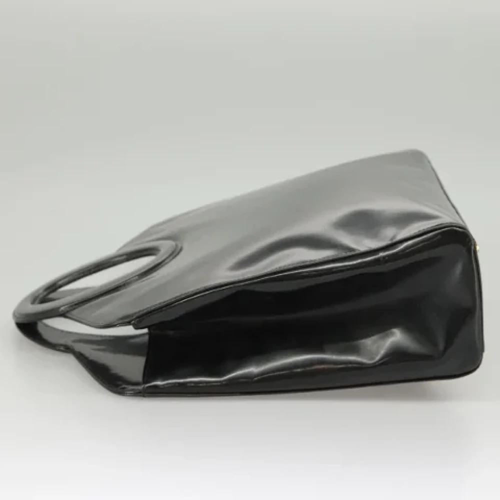 Dior Vintage Pre-owned Leather dior-bags Black Dames