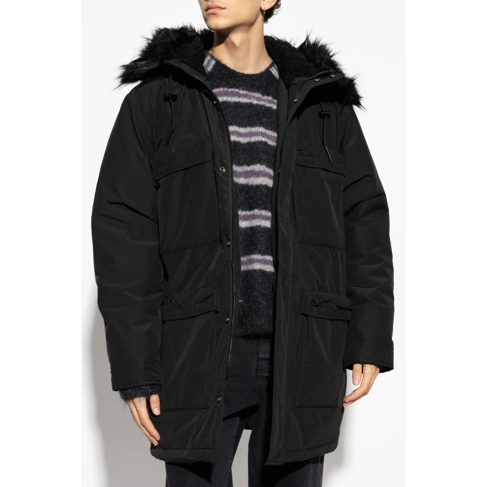 Diesel Jas W-Milow Black Heren