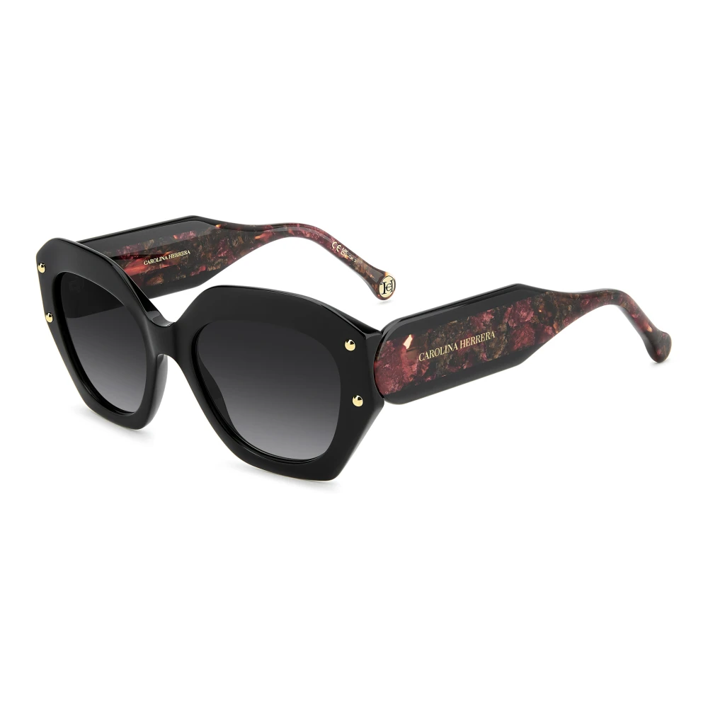 Carolina Herrera Women's Black Sunglasses, 53 Mm, Her 0365/S Sunglasses