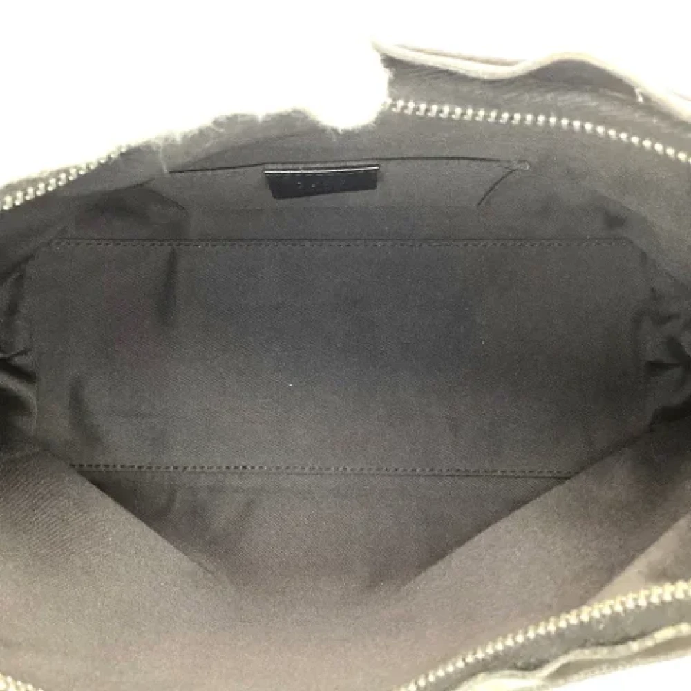 Gucci Vintage Pre-owned Canvas handbags Black Dames