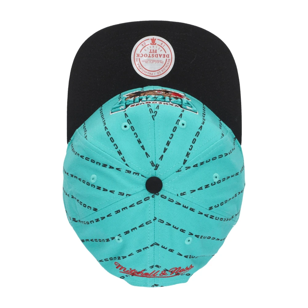 Mitchell & Ness Vancouver Grizzlies Pinstripe Cap Blue Heren