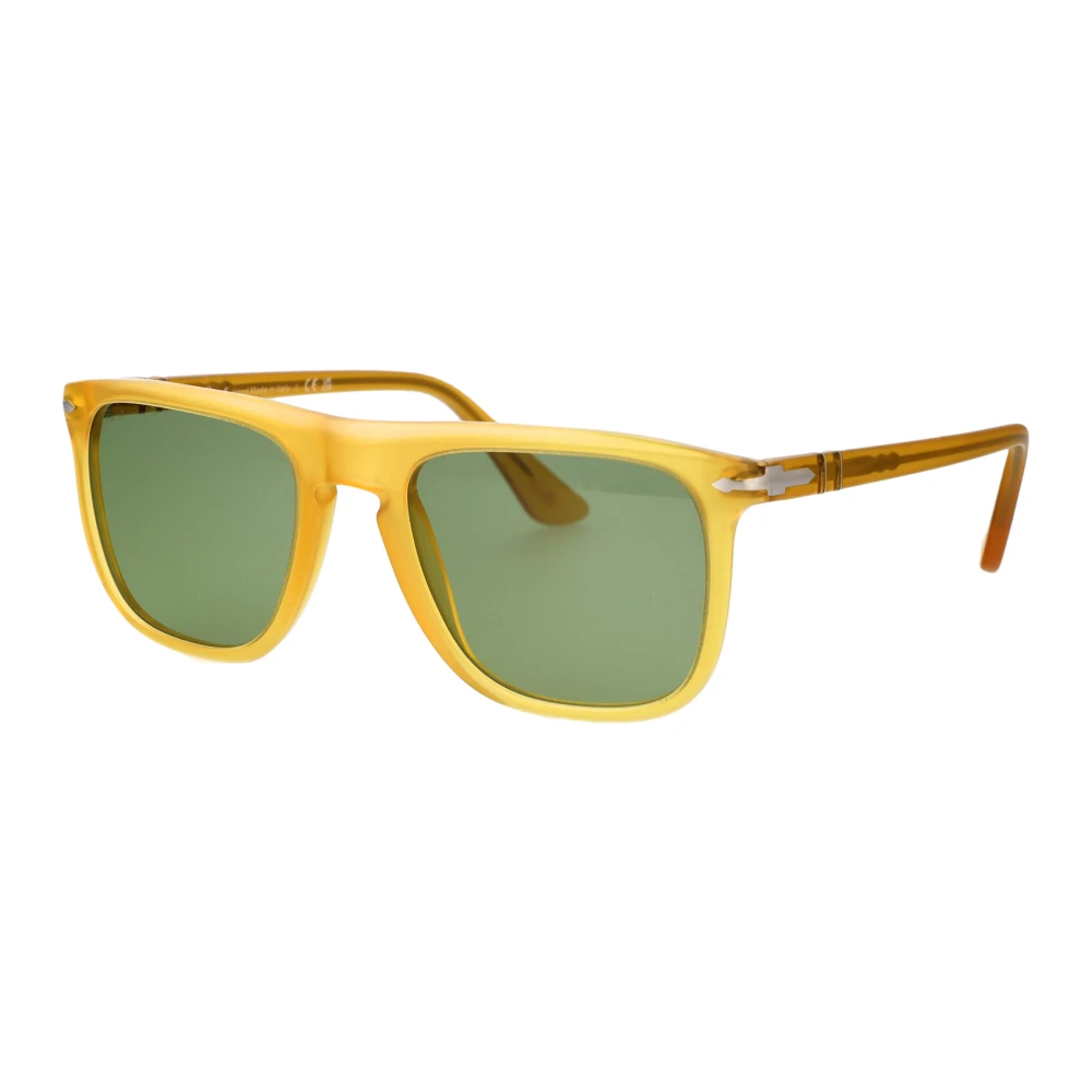 Persol Unisex Yellow Sunglasses,, Stylish Sunglasses With Model 0Po3336s Medium