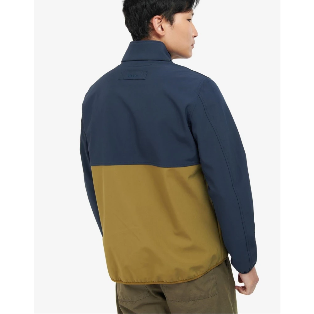 Barbour Softshell Jas Groen Rits Logo Polyester Multicolor Heren