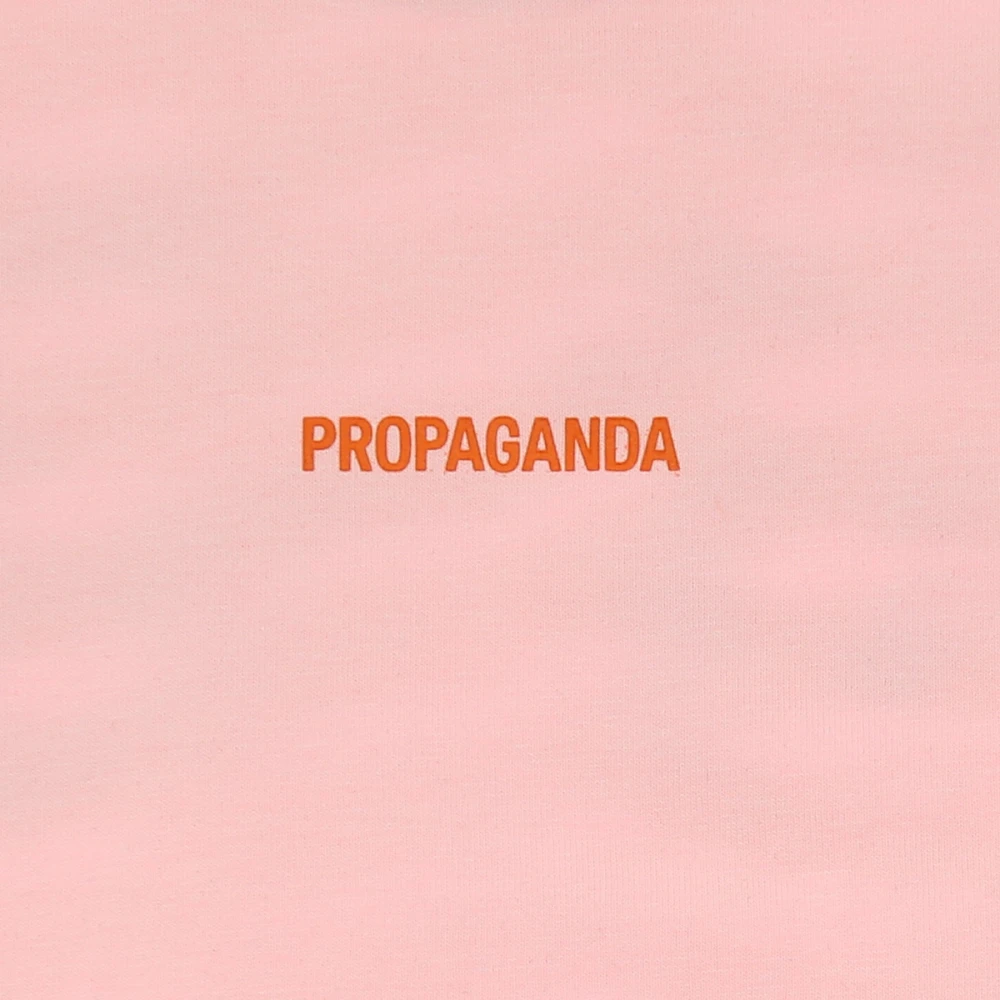 Propaganda Rose Cropped T-Shirt Pink Dames