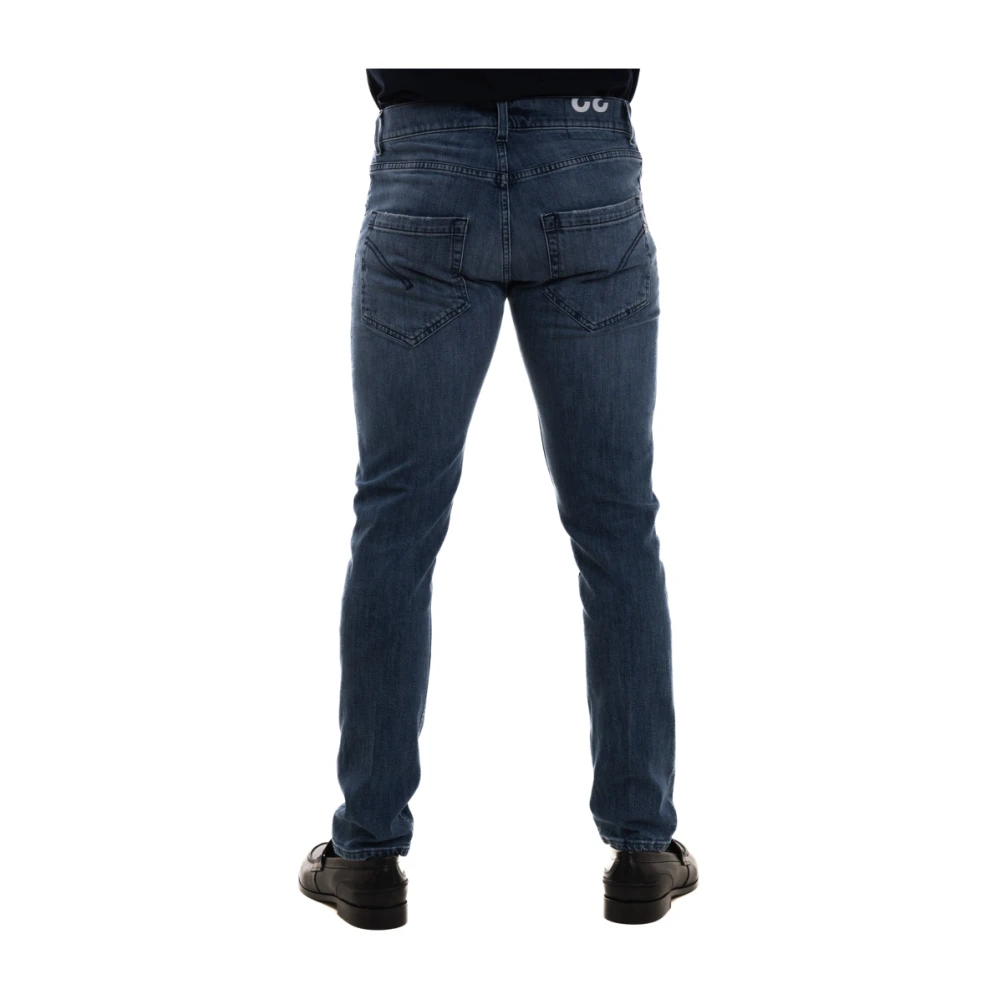 Dondup Slim Fit Five-Pocket Jeans Blue Heren
