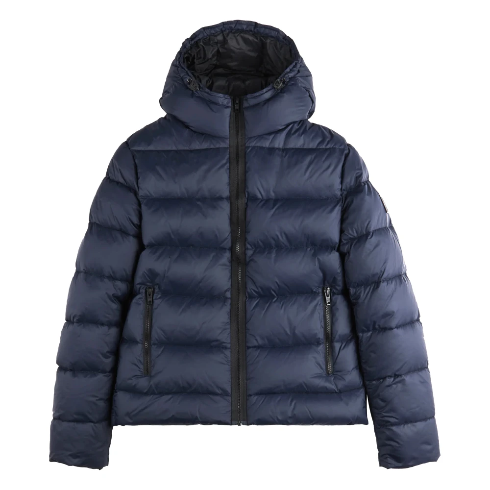 Fay Men's Blue Winter Jackets, M, Stylish Coat