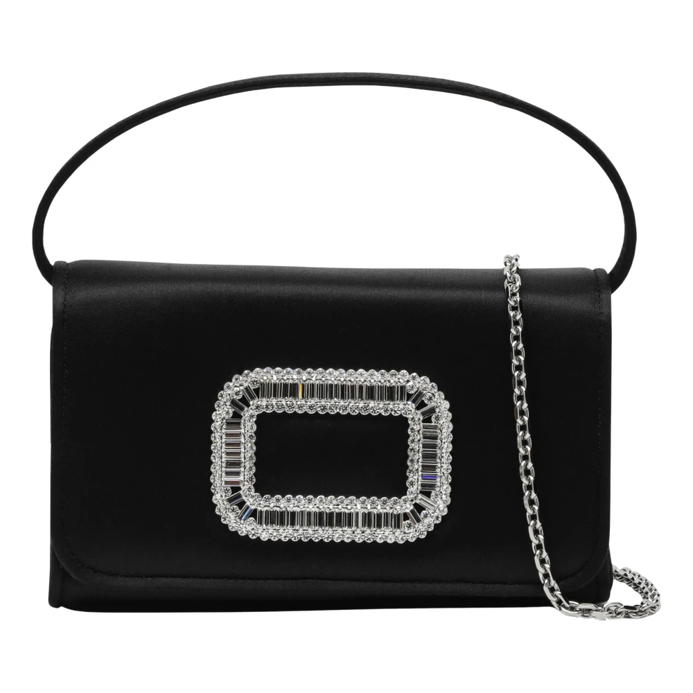 Roger Vivier Pilgrim Mini Tas Black Dames