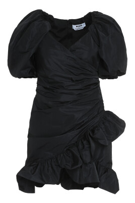 robe-en-polyester-a-volants-et-ourlet-asymetrique