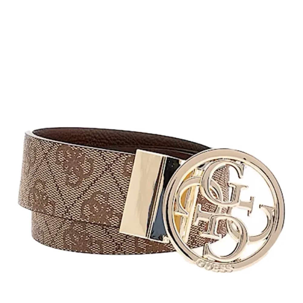 Guess , Belts, Female, Brown, M, Noelle Adj & Rev Pant Belt H35 - Image 3