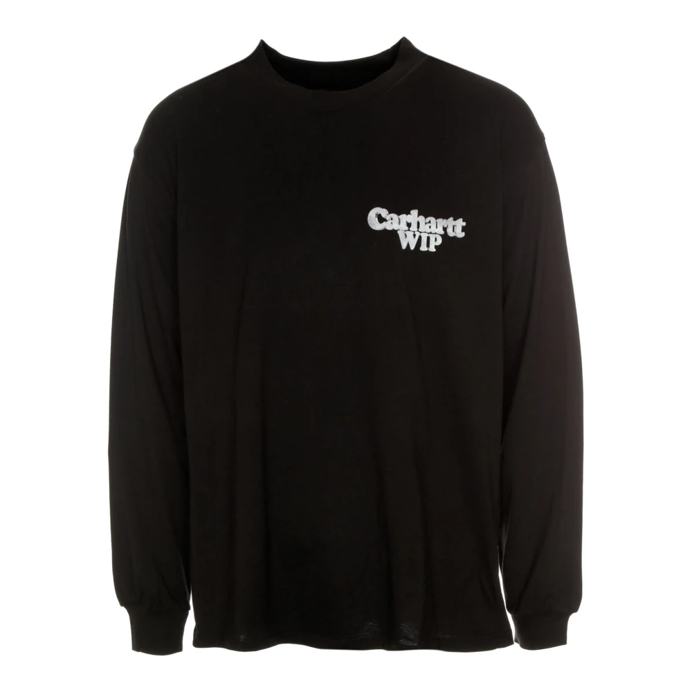 Carhartt WIP Chain Link Longsleeve Grafische Tee Black Heren