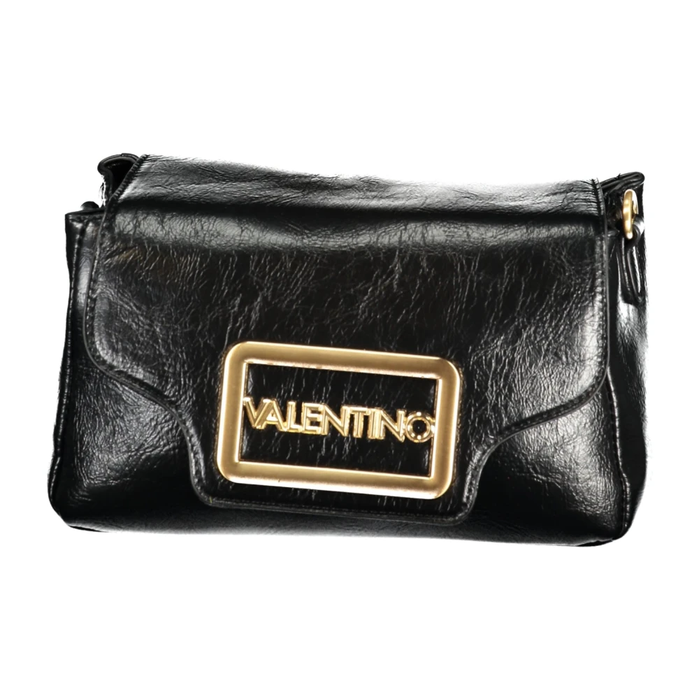 Valentino by Mario Valentino Zwarte dameshandtas met afneembaar handvat en verstelbare band Black Dames