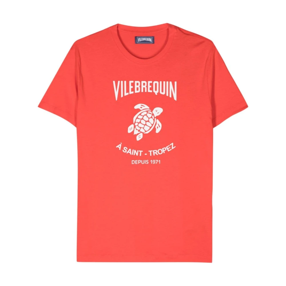 Vilebrequin T-Shirts Red Heren
