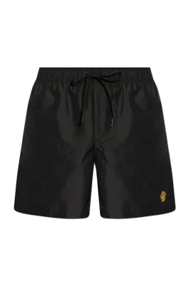 Badshorts med lapp