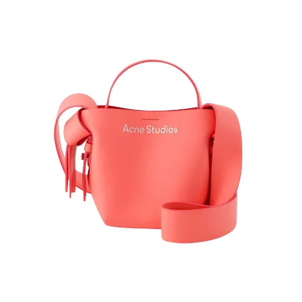Acne Studios Leather handbags Pink Dames