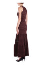 brown-dress-with-front-logo-detail