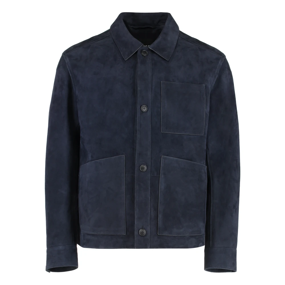Jackets > Leather Jackets - - Hugo - Modalova