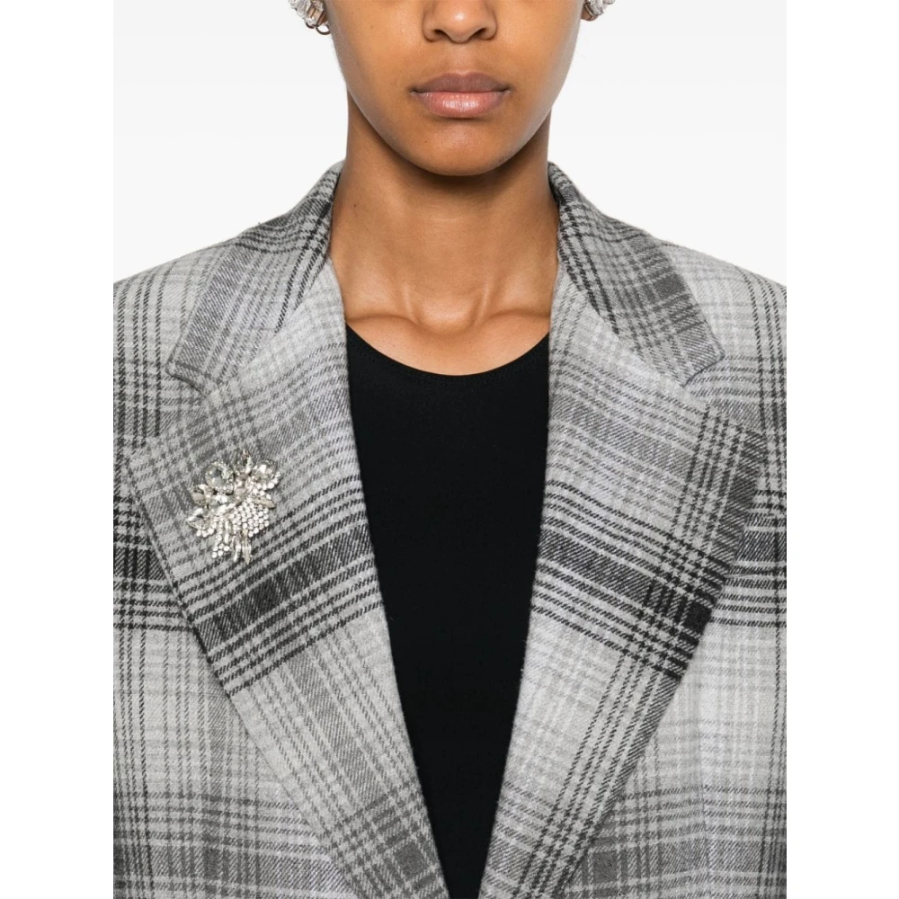 Liu Jo Grijze bovenkleding voor vrouwen Aw24 Gray Dames
