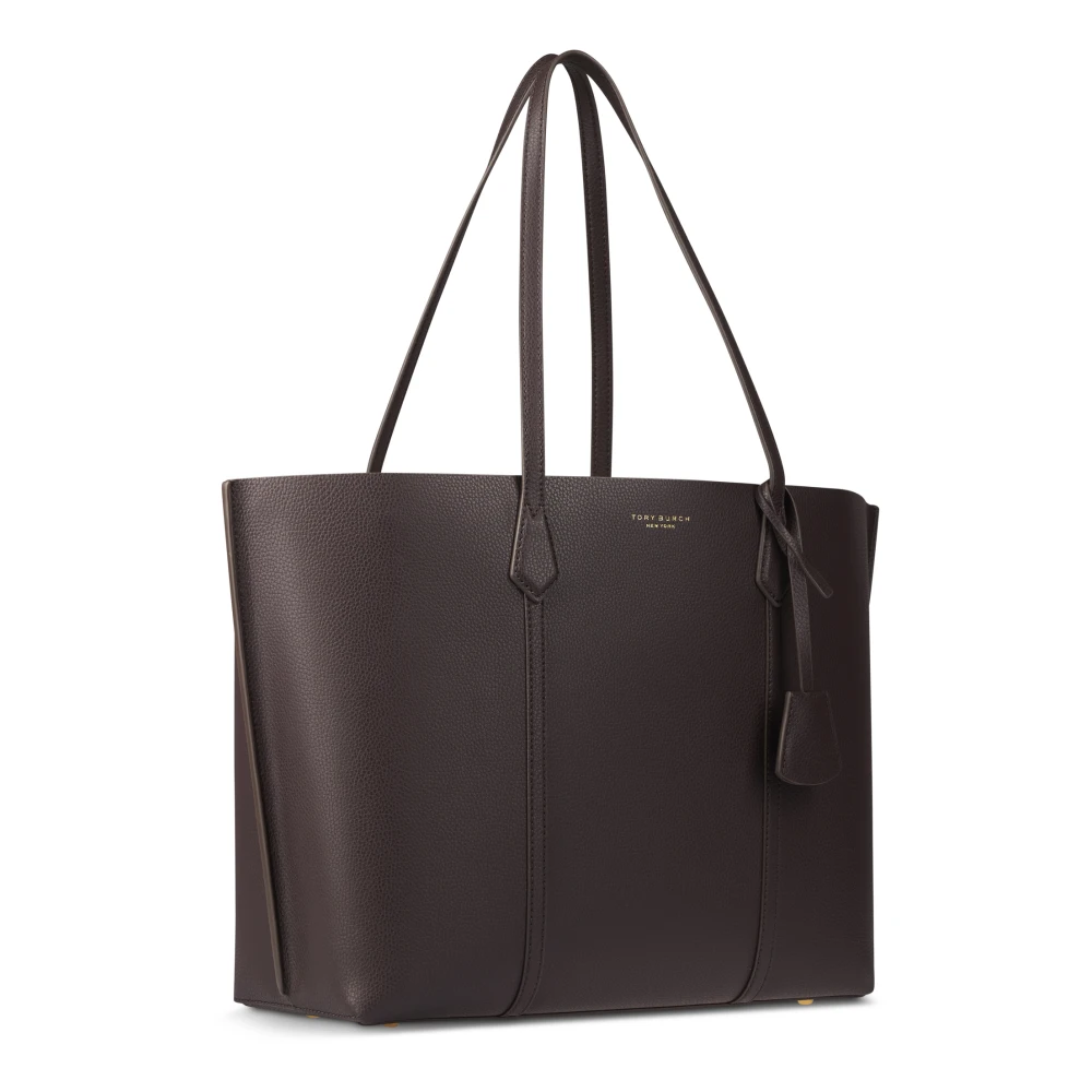 TORY BURCH Drievoudige Compartiment Tote Tas Brown Dames