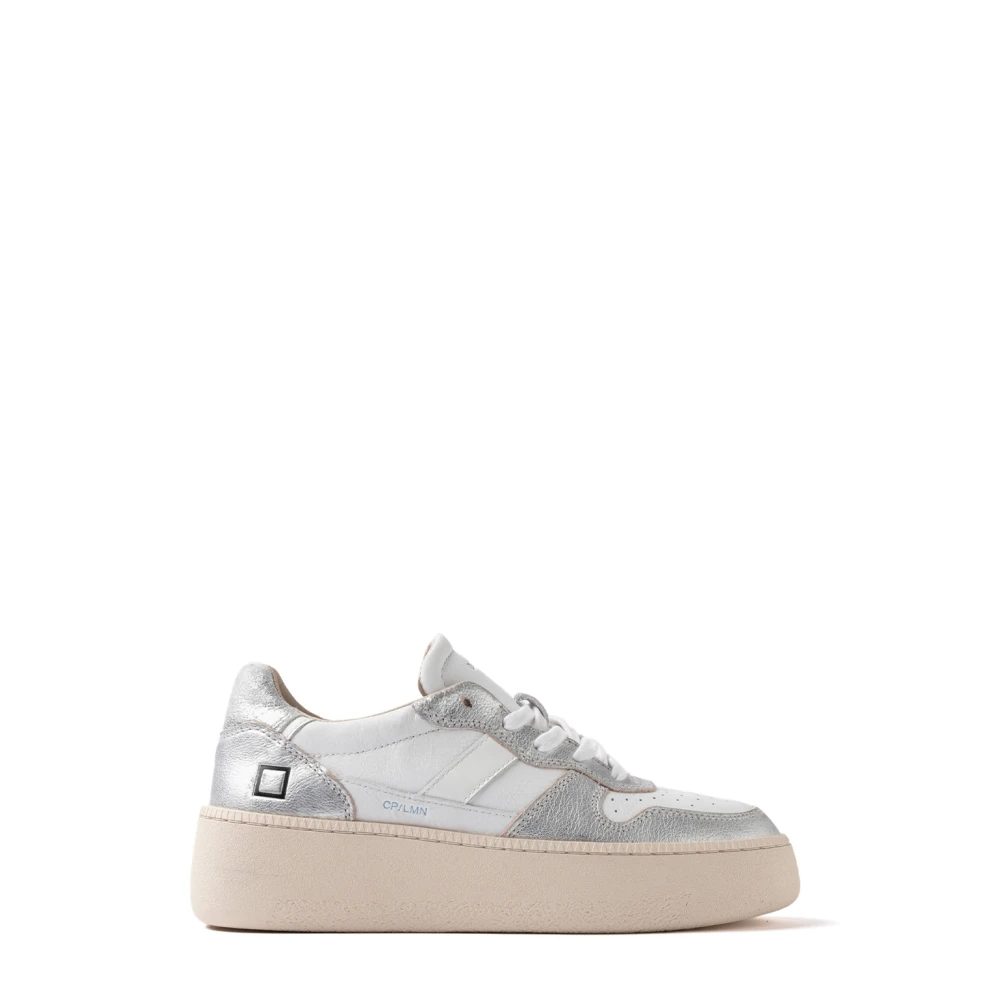 D.a.t.e. Cp-Lm-Sl Court Platform Laminated Dames Schoenen Grijs