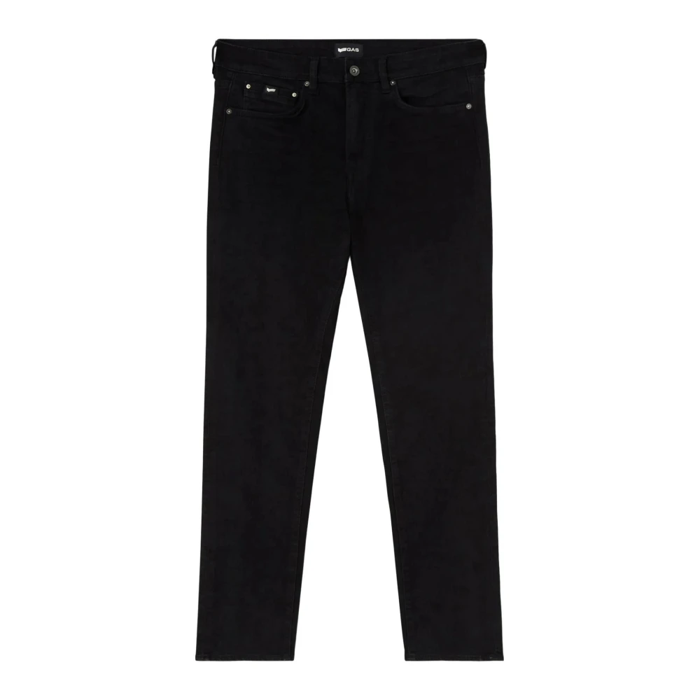 GAS Zwarte Zak Jeans Lente Zomer Seizoen Black Heren