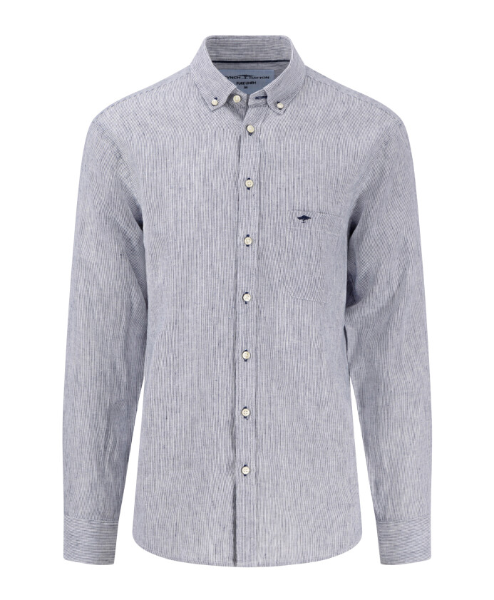 chemise-en-lin-a-rayures-fines