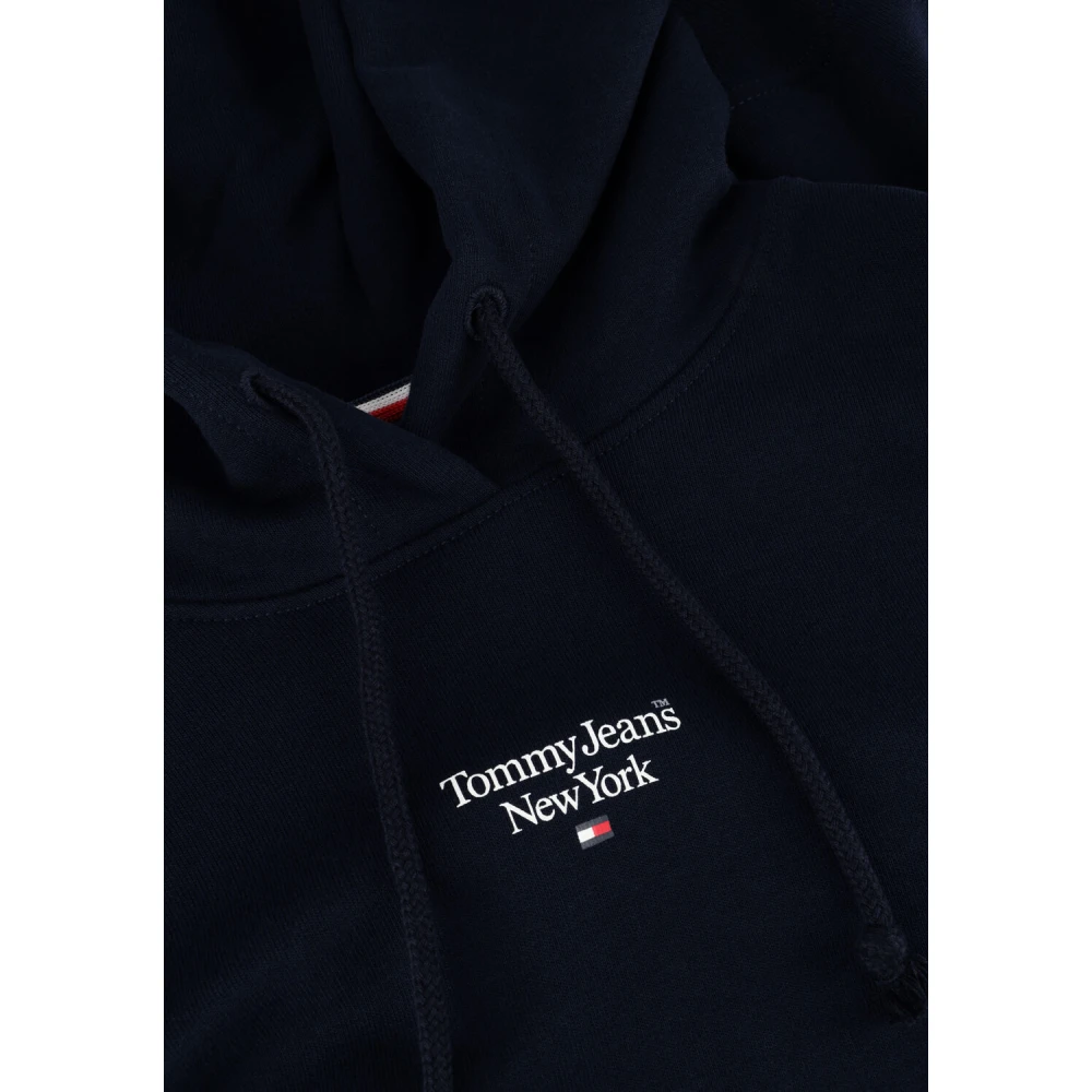 Tommy Jeans Essential Logo 2 Hoodie Navy Blue Dames