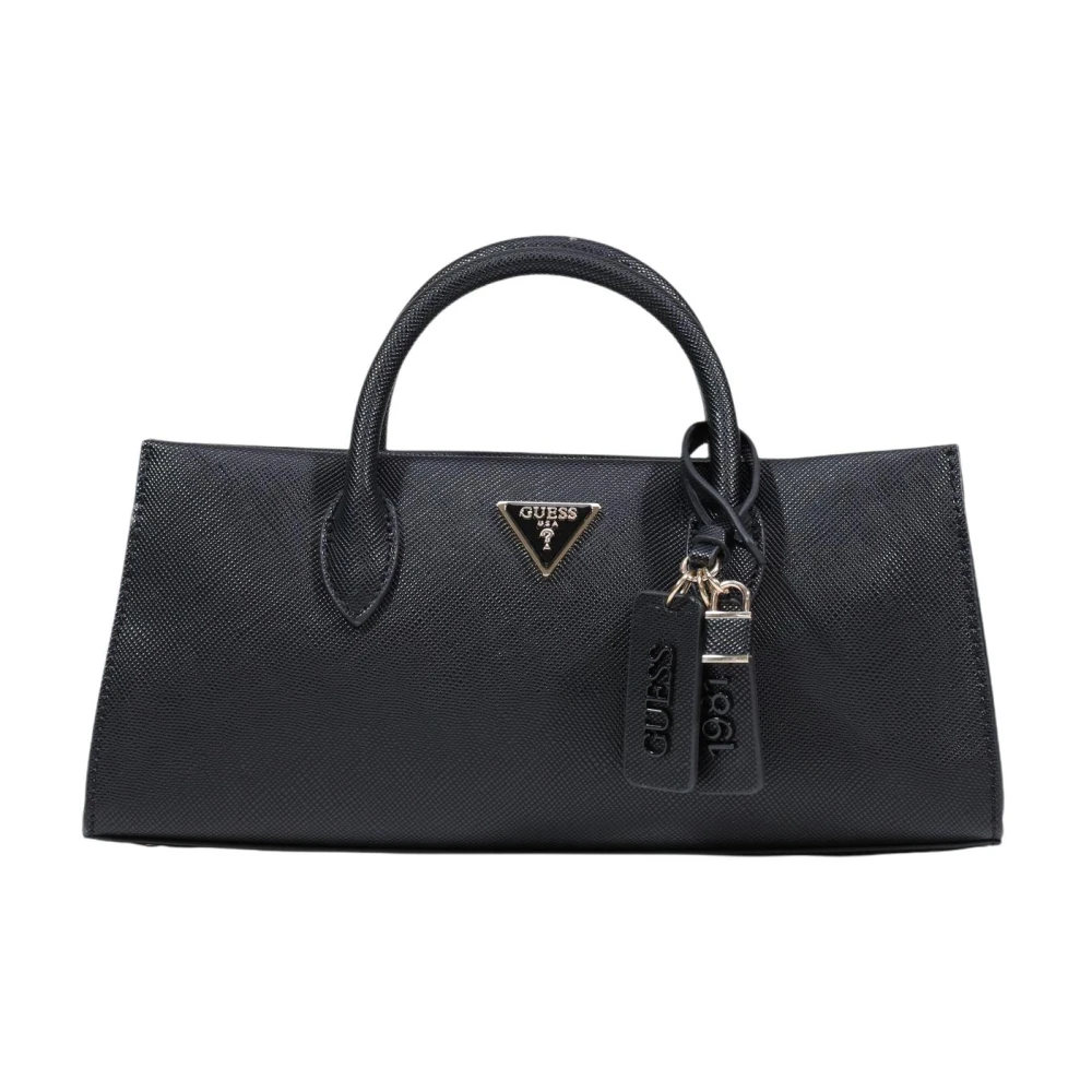 Guess Women's Black Noelle Ii Girlfriend Satchel - Handbags - One Size - Bags
