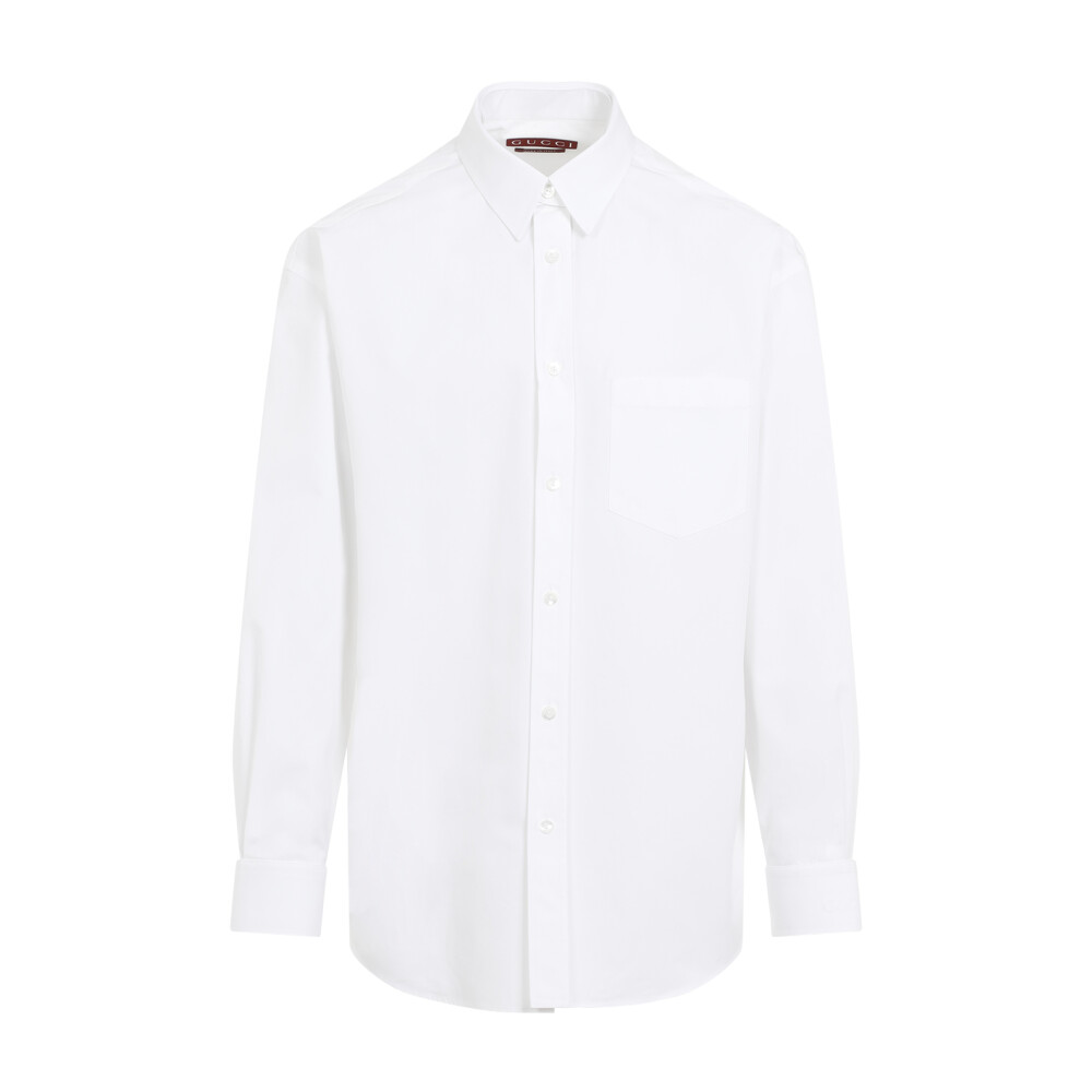 Chemise gucci blanche sale