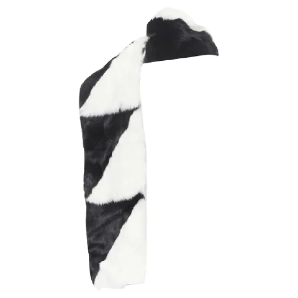 Dior Vintage Pre-owned Fabric scarves Black Dames