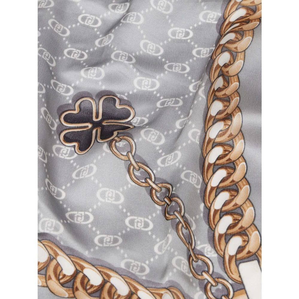 Liu Jo Gestreepte Foulard Sjaal Multicolor Dames